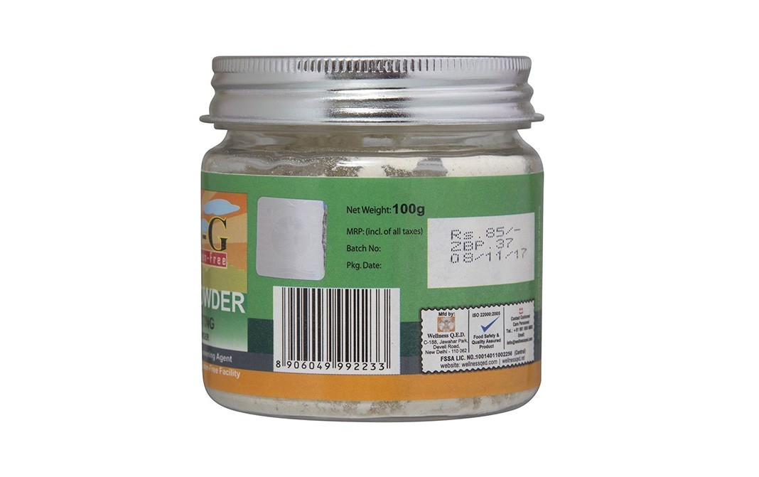 Zero-G Baking Powder Double-Acting   Glass Jar  100 grams
